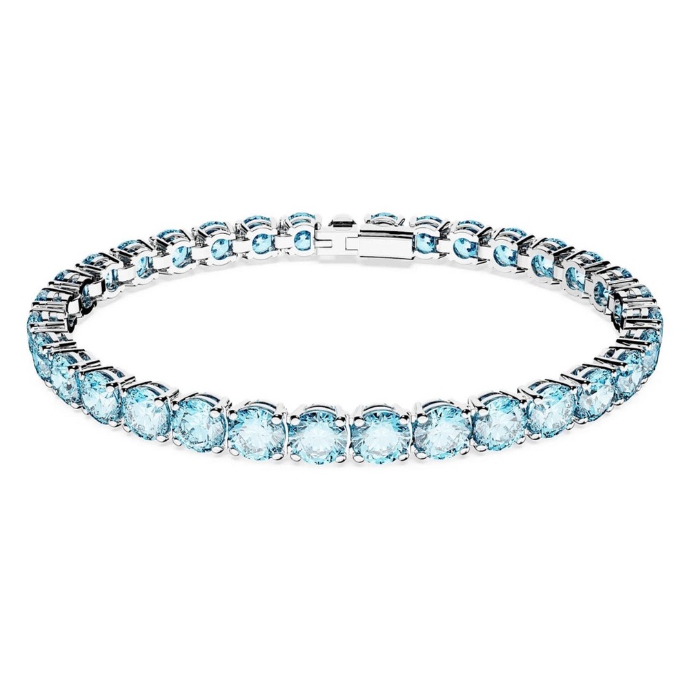 Swarovski Crystal Blue Matrix Bracelet! New!